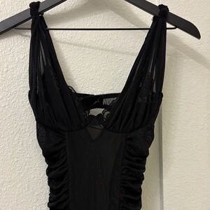 Frederick's of Hollywood Black Lace Dress